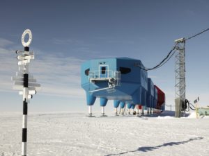 Halley VI Research Station in Antartica